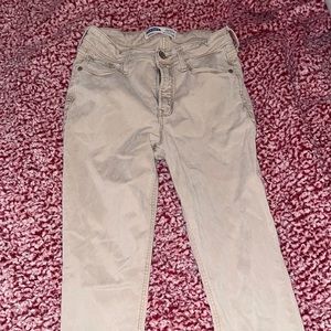 Super skinny, high rise jeans